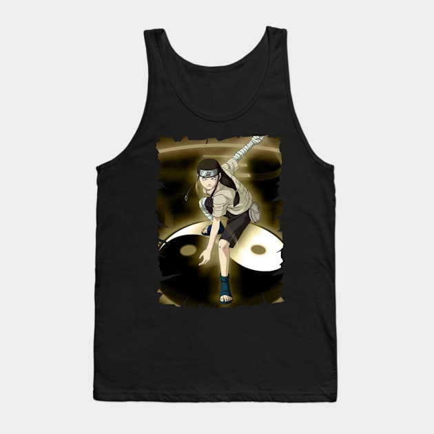 NEJI HYUGA MERCH VTG Tank Top by kuzza.co